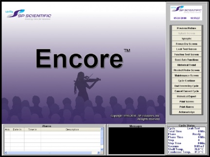 Encore - SCADA pro lyofilizátory