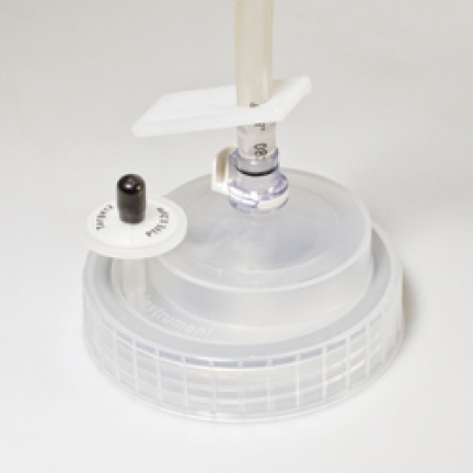Tranfer Cap pro přímou inokulaci fermentoru z baňky ve třepačce