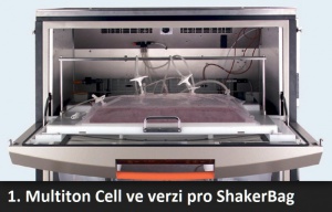 Inkubovaná orbitální třepačka pro tkáňové kultury - Multitron Cell