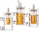 Minifors 2 kultivační nádoby pro fermentaci v objemech 1,5 L, 3 L a 6 litrů 