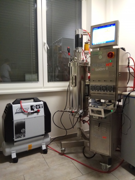 IN-SITU bioreaktor se zdrojem páry
