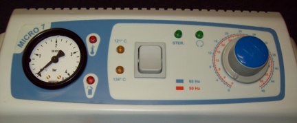 Micro 7 - ovládací panel